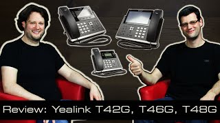 Review Yealink T42G T46G T48G deutsch [upl. by Granoff]