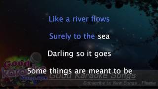 Cant Help Falling In Love  Stevie Wonder  Karaoke Lyrics [upl. by Ann]