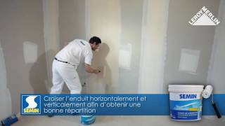 Appliquer lenduit de lissage SEMIN [upl. by Joette]