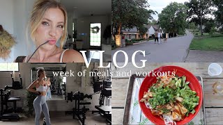 vlog week of meals and workouts [upl. by Trace]