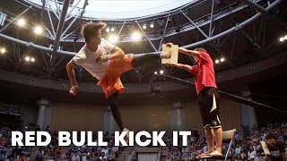 OneonOne Tricking Battle  Red Bull Kick It 2014 [upl. by Kcirdes]