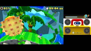 Sonic Lost World 3DS Part 13 Tropical Coast  Boss [upl. by Erret]