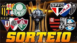 LIBERTADORES 2024  SORTEIO DOS GRUPOS [upl. by Najar420]