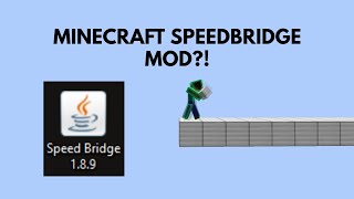 Minecraft SPEED BRIDGE MOD 189 [upl. by Thekla]