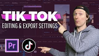 How to EXPORT high quality VIDEOS FOR TIKTOK In 2020 Bit Rate amp Dimensions in Premiere Pro [upl. by Root]