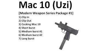 Royalty Free  Mac 10  Sound Effects  HQ [upl. by Squires]