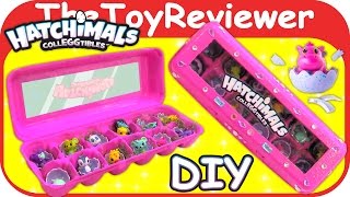 Hatchimals Colleggtible DIY Storage Craft Paint Display Container Unboxing Toy Review TheToyReviewer [upl. by Sorce765]