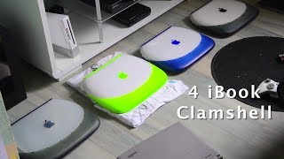 iBook Clamshell G3 Shoot in 1080P  Indigo  Key Lime  Tangerine  Special Edition [upl. by Onateyac]