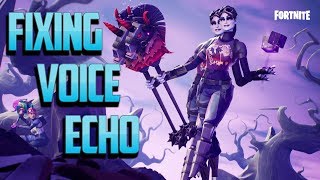 Fortnite Echo Mic  Hear voice chat twice Consoles [upl. by Relyhs]