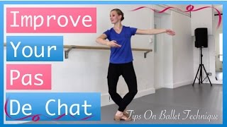 Improve Your Pas De Chat  Tips On Ballet Technique [upl. by Meryl180]