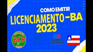 LICENCIAMENTO BAHIA 2023 COMO PAGAR O LICENCIAMENTO  DOCUMENTO CRLV DIGITAL DOCUMENTO VERDINHO [upl. by Ettelliw]