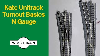 Kato Unitrack Turnout Basics N Gauge [upl. by Adnahcir127]