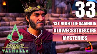 Assassins Creed Valhalla The First Night of Samhain  Glowecestrescire Mysteries Full Walkthrough [upl. by Evy]