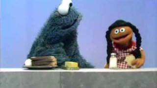 Sesame Street  Cookie Monsters Sandwich 1970 [upl. by Airet800]