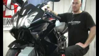 Honda VFR800 2002 Vtec Dyno Tune [upl. by Yaner660]