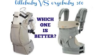 lillébaby COMPLETE VS ergobaby 360 [upl. by Olivette]