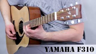 Yamaha F310 acoustic guitar  Demo Soundcheck [upl. by Lathrop405]