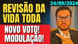 SAIU VOTO COM MODULAÇÃO REVISÃO DA VIDA TODA TEMA 1102 ADI 2110 E 2111 STF [upl. by Acsirp]