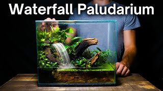 I Made a Paludarium With a Waterfall Here’s How [upl. by Etterb]