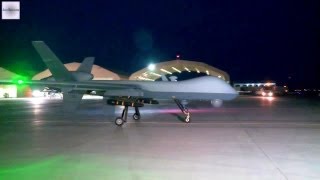 MQ9 Reaper Night Launch [upl. by Currier497]