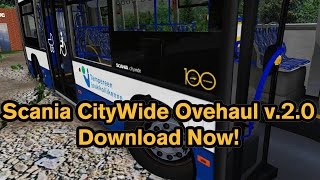 OMSI 2 Scania Citywide Overhaul v20 DOWNLOAD  PilskoPolanowice [upl. by Erdnad]