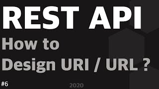 REST API Series  Tutorial 6 How to design URIURL [upl. by Yecal]