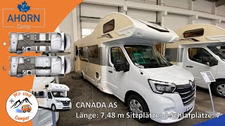 Familien Wohnmobil Ahorn Camp CANADA AS Modell 2022 🍁 [upl. by Farrell118]