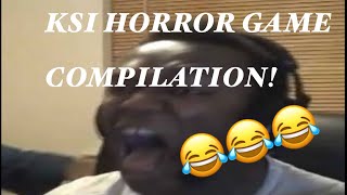 KSI and Deji horror game compilation FUNNY [upl. by Adai]