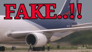 Shocking man sucked by Jet engine FAKE [upl. by Hctub]