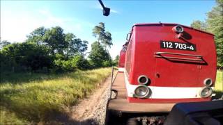 Pasewalk Ueckermünde mitfahrt auf dem Sonderzug [upl. by Nnylyahs727]