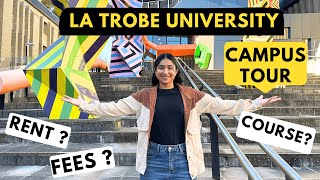 La Trobe University Campus Tour Australia  Vlog  Accommodation for International Students [upl. by Aivon]