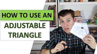 How To Use An Adjustable Triangle [upl. by Snider]