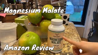 Magnesium Malate Capsules by Double Wood Supplements Review [upl. by Sitoiyanap72]