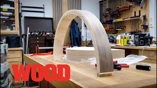 How To Make a Curved Table Apron with Bending Wood  WOOD magazine [upl. by Netsryk]