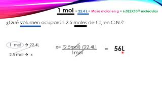 Ejercicios de volumen molar [upl. by Robers]