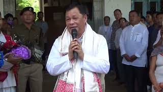 Visit of Dg Nirupam Chakma Honble Member of NCST to Kamalanagar CADC [upl. by Turk]