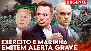 Exército e Marinha do Brasil SOFRE com CONFLITO entre Elon Musk e Moraes Felipe Dideus [upl. by Chev522]