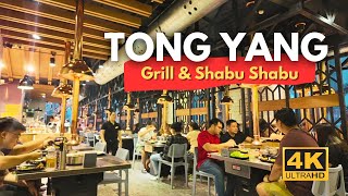 TONG YANG The Philippines Largest Barbecue amp ShabuShabu Chain  4K  Gateway Mall 2 Cubao [upl. by Anoif]