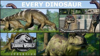 ALL 68 DINOSAURS SHOWCASED  Jurassic World Evolution  Chilling with Dinosaurs Special [upl. by Abihsat]