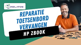 Hoe vervang je het toetsenbord van een HP ZBook ⌨️🔧 [upl. by Airotna]