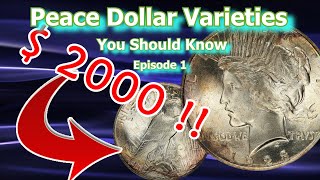 Peace Dollar Varieties You Should Know Ep1  1923 [upl. by Aneeg]