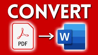 how to convert pdf to word in 2024  how to convert pdf to word document techinfo pdftowrd part 5 [upl. by Deckert]