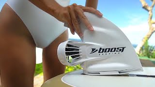 BOOSTSURF  Worlds First Electric Surfboard Fin [upl. by Amiaj]