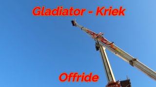 Gladiator Kriek Offride Video Tilburgse Kermis NL 2021 [upl. by Birgit622]