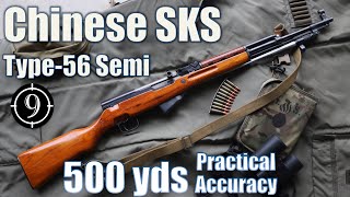 Chinese SKS • Type56 quotSemiquot to 500yds Practical Accuracy [upl. by Carolin971]