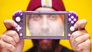 Transparent Atomic Purple Nintendo Switch Lite Mod [upl. by Irakab]