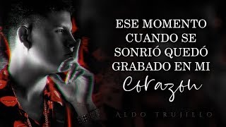 LETRA ¨LA ÚNICA¨  Aldo Trujillo Lyric Video [upl. by Sitoiganap365]