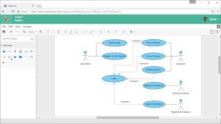 How to Draw Use Case Diagram Online [upl. by Kcinomod43]