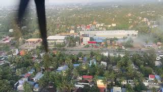 Trivandrum International Airport Landing 4K [upl. by Jillane]