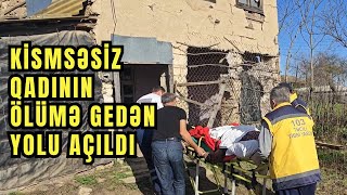 Cəlilabaddan olan 79 yaşlı Kimsəsiz Qadın Xəstəxanadan çıxarıldı  Alın yazısı [upl. by Yenitirb]